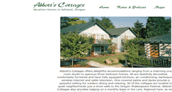 Desktop Screenshot of abbottscottages.com